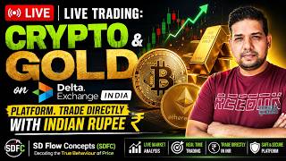 ✨ LIVE Gold & Crypto Trading | BTC, ETH, XAUUSD Analysis | SD Flow Concepts & ICT | 18 June 2026