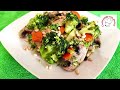 Brócoli y Champiñones en un Plato Irresistible 🥦 Receta fácil y Saludable