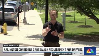 New Virginia law requires drivers to stop for pedestrians in crosswalk | NBC4 Washington
