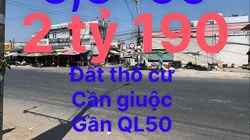 Bán đất thổ cư QL50 Huyện cần giuộc : 088.6677.881