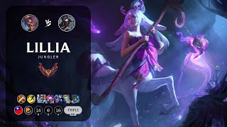 Lillia Jungle vs Kayn - TW Grandmaster Patch 14.1