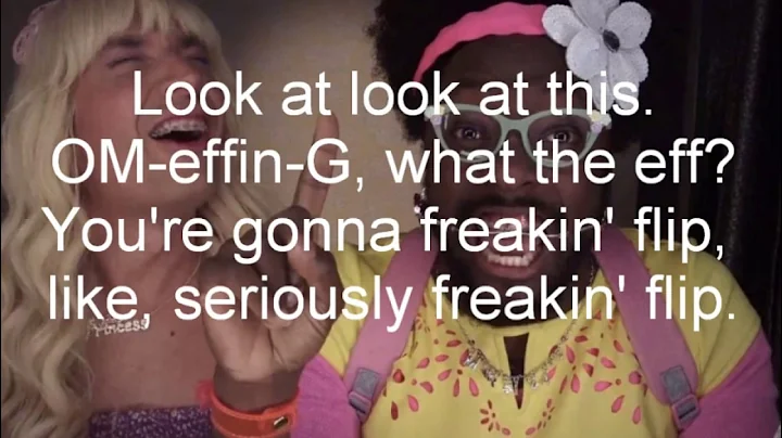 Ew!-  Jimmy Fallon feat.  will.i.am Lyrics