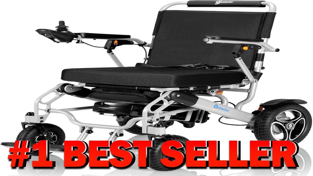 Aotedor Electric Wheelchair for Adults 35+ Miles Long Range with Dual Battery - B0G6YSPGHR