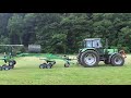 Landwirtschaft im Odenwald, Neuanschaffung Deutz Fahr Schwader