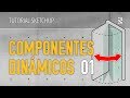 SketchUp Componentes Dinámicos 01 - Puertas abatibles