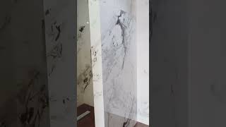 Baño revestimiento en porcelanato 1.80 × 0.90