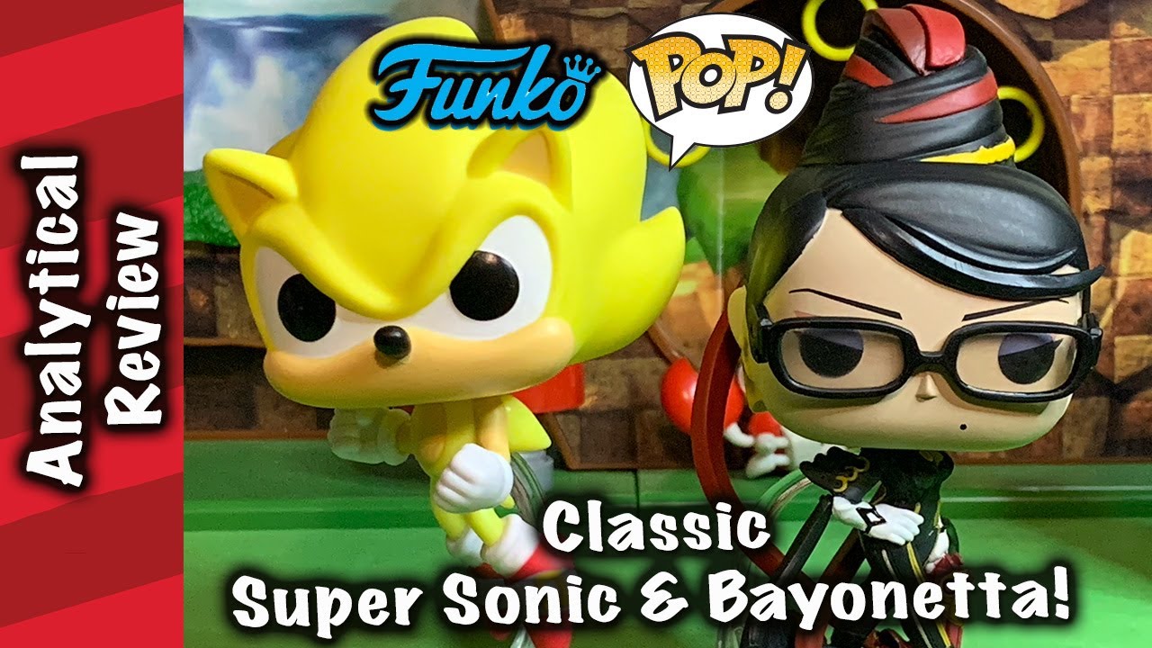 Classic Super Sonic and Bayonetta Funko Pop! Reviews 