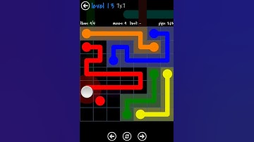 Flow Free - Bonus Pack 7X7 Walkthrough - Level 13