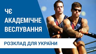 Академічне веслування. Чемпіонат Європи - 2021. Розклад фіналів за участю України. Перші результати