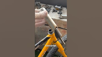 How to put modern bars on your vintage bike #bike #cycling