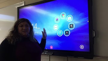 OPS Home Screen edit on Promethean Board