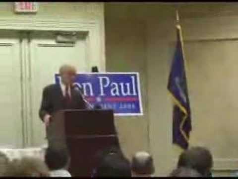 Ron Paul In Kenner, Louisiana 1-21-08 Part 1 of 4