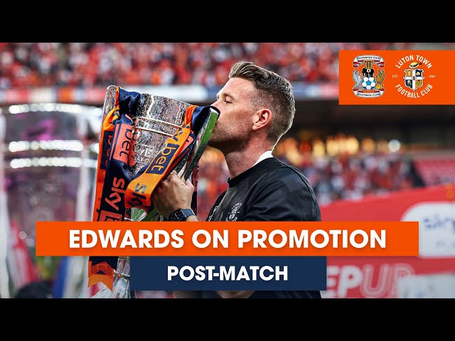 Rob Edwards (Luton Town) diz que é uma falta de respeito descartar o clube  após três jogos