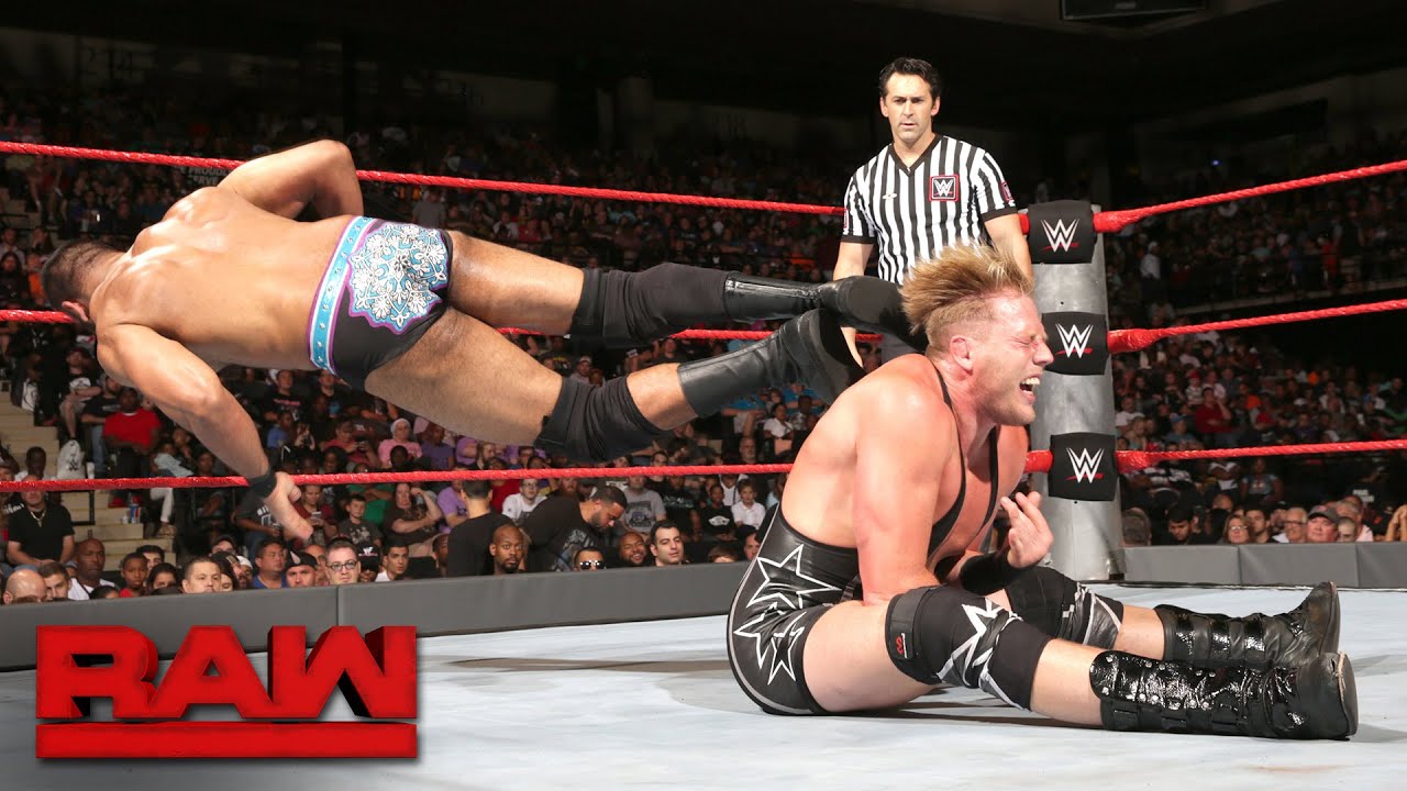 Image result for Jinder Mahal vs Jack Swagger: Raw, Sept. 12, 2016