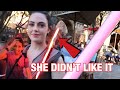 I SHOWED REY MY NEW LIGHTSABER IN GALAXY'S EDGE *REY DIDN’T LIKE IT*