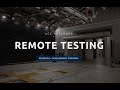 Ace climatic aerodynamic remote testing