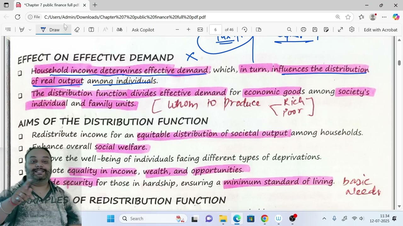 CA Foundation LEC.2 UNIT 1 Public Finance | REGULAR  Batch | APS SIR