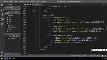 黑马Pink前端Jquery教程：P29   02 案例：购物车全选01