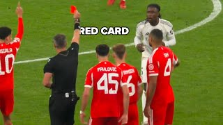 Eduardo Camavinga Red Card Today Match Vs Bayern Munich Camavinga Red Card Real Madrid Vs Bayer