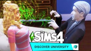 Vampire Attack at University!! - Sims 4 University Gameplay Ep 4