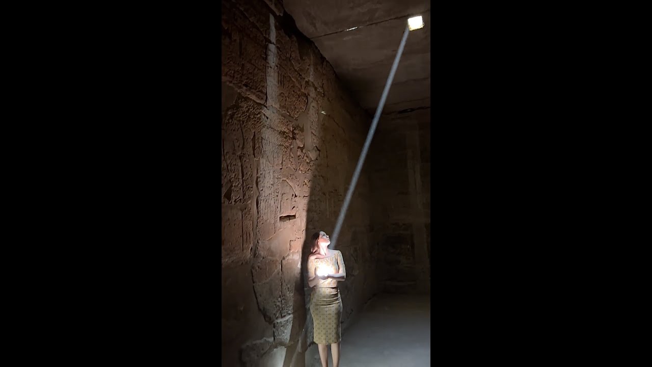 Light Burst Upon Ancient Abydos Temple
