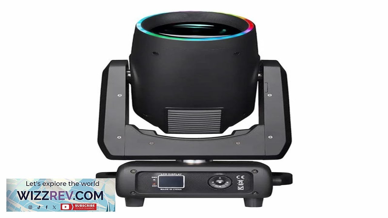 2pcs double prism Colorful dmx sharpy Beam 350 Moving Head Christmas Party Review