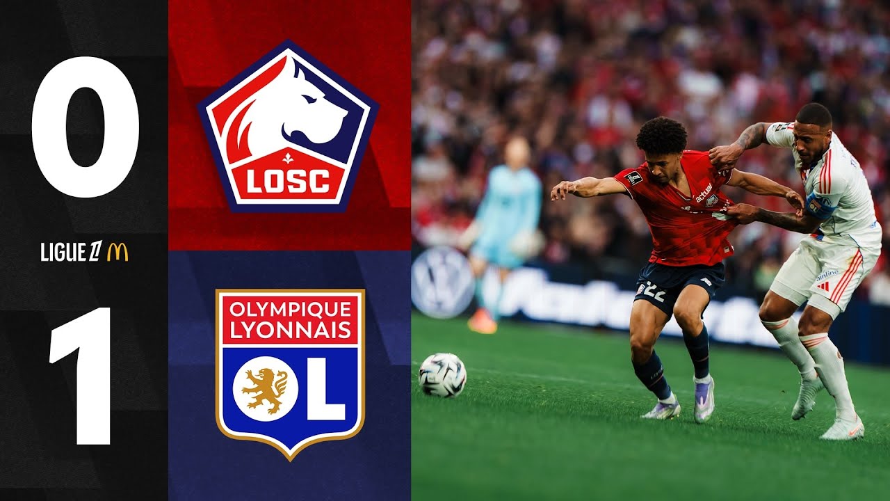 LOSC-OL (0-1) I Le LOSC s'incline malgré une belle prestation.