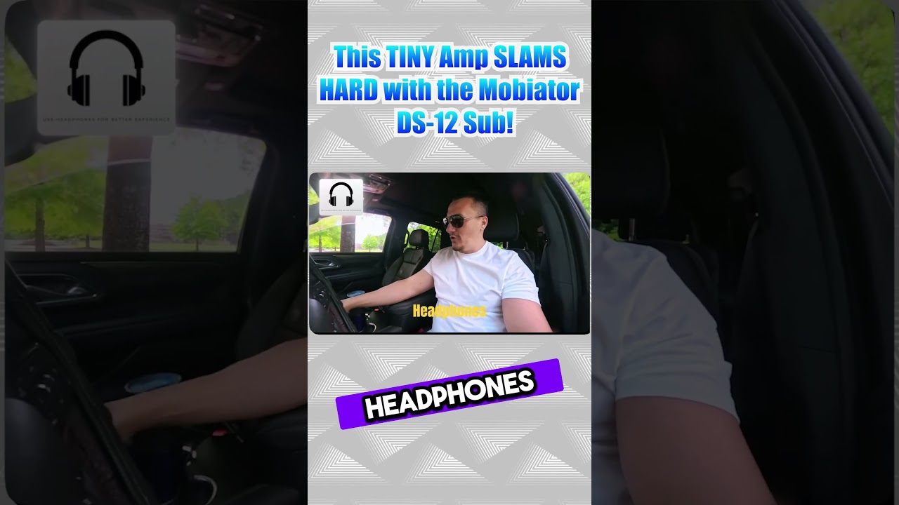 This TINY Amp SLAMS HARD with the Mobiator DS-12 Sub! 