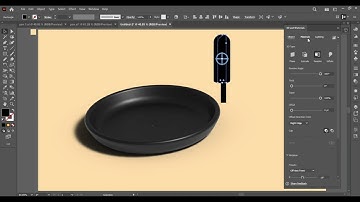 How to create a 3D PAN in illustrator tutorial ✅ #shorts #youtubeshorts #gfxtool #beginners 