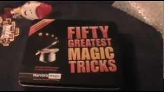 Fifty Greatest Magic Tricks Unboxing Part 1