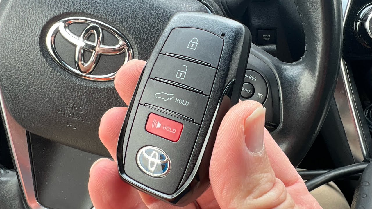 ADC2021 & SmartPro - Toyota Venza 2021-2024 New Key