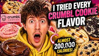 I TRIED EVERY CRUMBL COOKIE FLAVOR