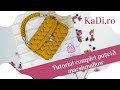 Tutorial complet poșetă marshmallow din fir panglică Bobilon / marshmallow crochet bag free pattern