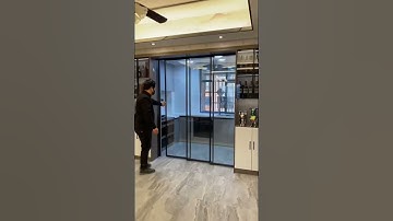 Cửa lùa ngăn phòng bếp #cualua #vachnganphong #vachkinh