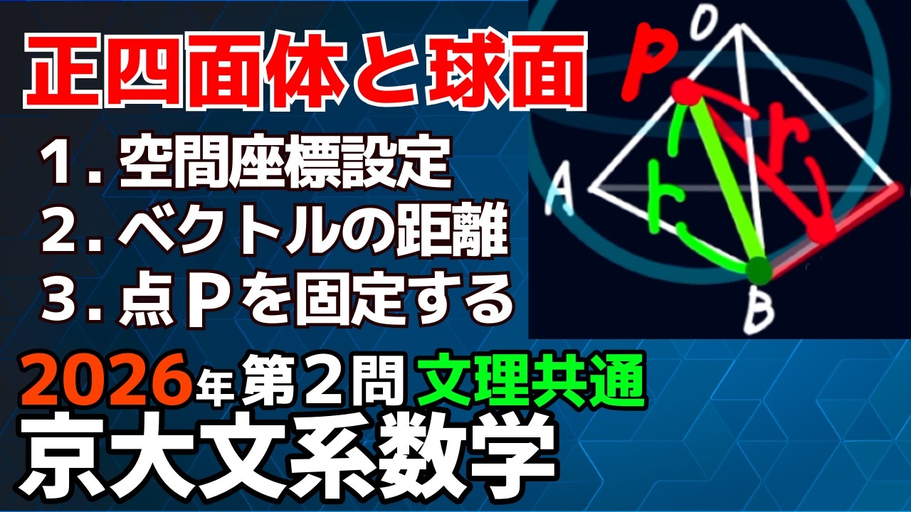 2026京大文系数学第2問 - YouTube