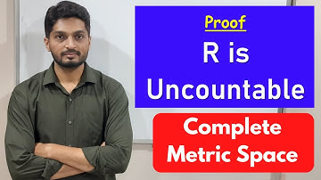 Set of Real Numbers is uncountable | L54 | TYBSc Maths | Completeness @ranjankhatu