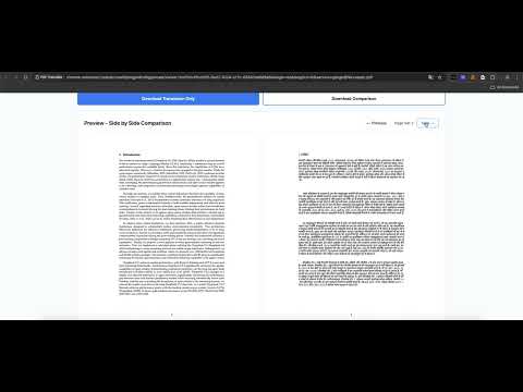 PDF AI Translator: GPT-4, DeepL & Google video preview 2