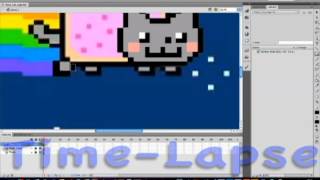 How To Make Nyan Cat (Original) In Adobe Flash CS5 Part 2 (Flash Tutorial Series)