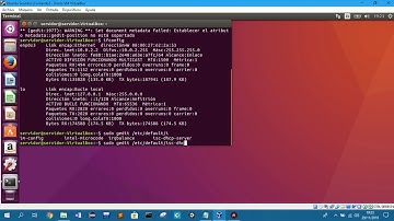 Instalación y configuración Servidor DHCP y DNS en Ubuntu con VirtualBox