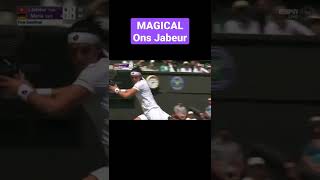 Celebrity Ons Jabeur Hits MAGICAL Backwards Slice Net Worth