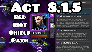 Act 8.1.5 - Red Riot Shield Path (Boss Wasp SOLO) - LFMM