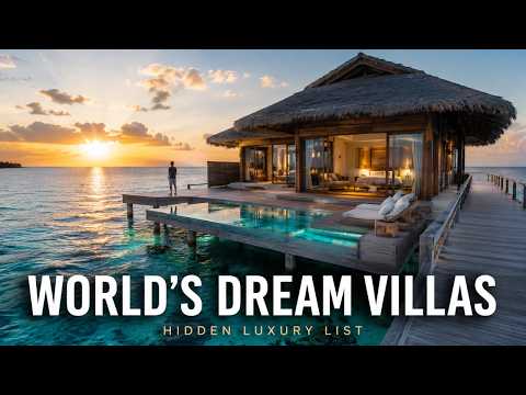 10 Overwater Villas So Stunning They Don't Feel Real