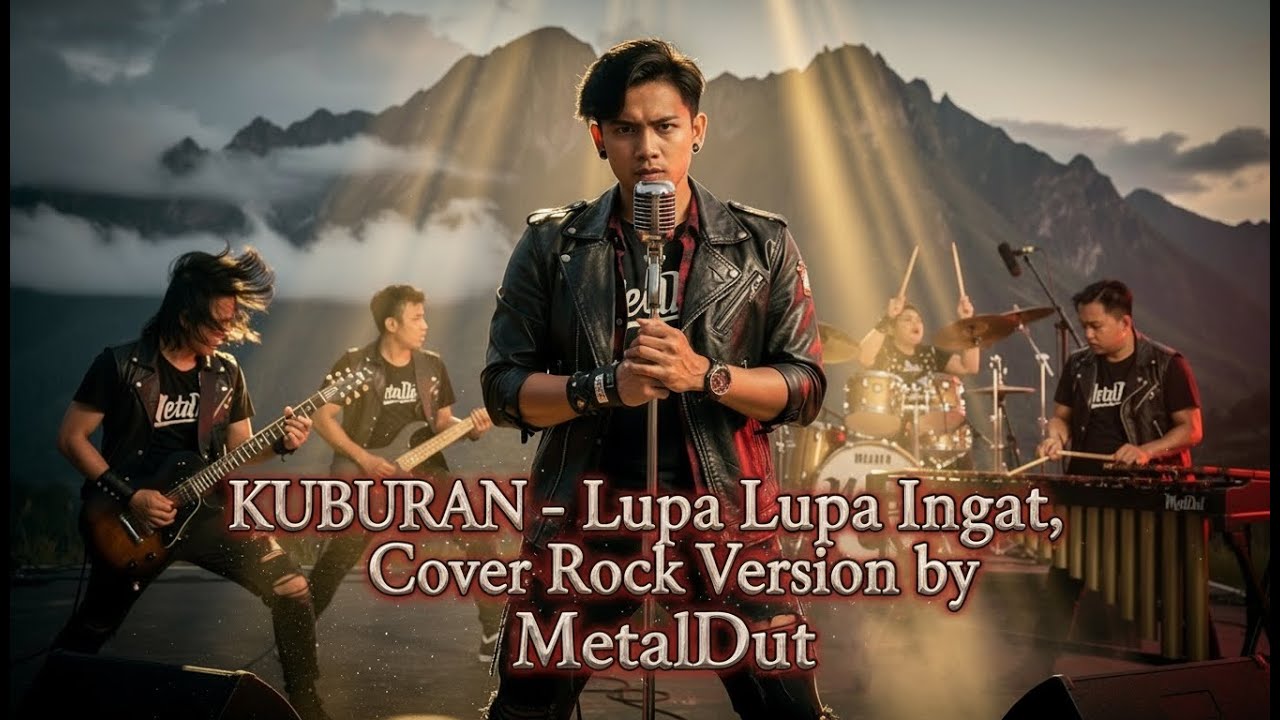 KUBURAN - Lupa Lupa Ingat | Cover Rock Version by MetalDut
