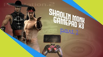 Gameplay Mortal combat shaolin monk aethersx2 pakai gamepad x3 plus codebreaker part 2