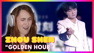 Zhou Shen 'Golden Hour' | Mireia Estefano Reaction Video