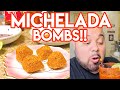 FIZZING Michelada Bombs / Beer Bombs Recipe (aka #michebomb)