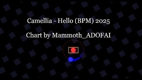 [ADOFAI Custom #7] Camellia - Hello (BPM) 2025