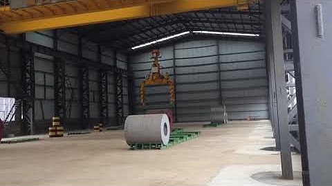 unmanned Automatic overhead Crane for steel mill