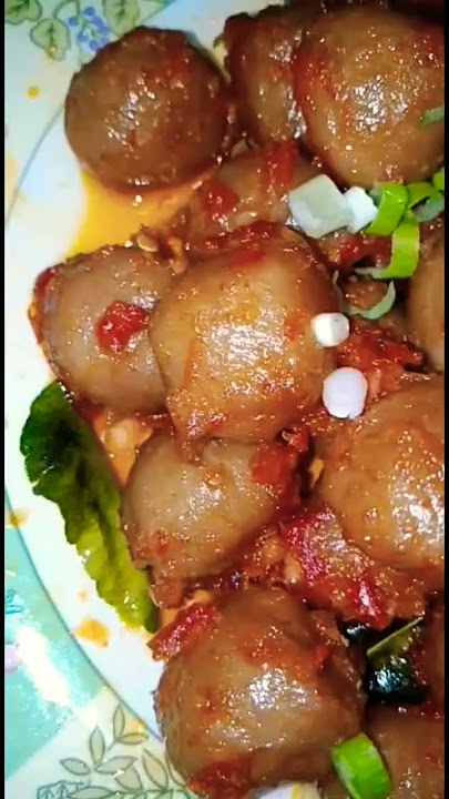 PENTOL PEDAS MERCON #kulinersumenep #umkm #kuliner #food #pentol