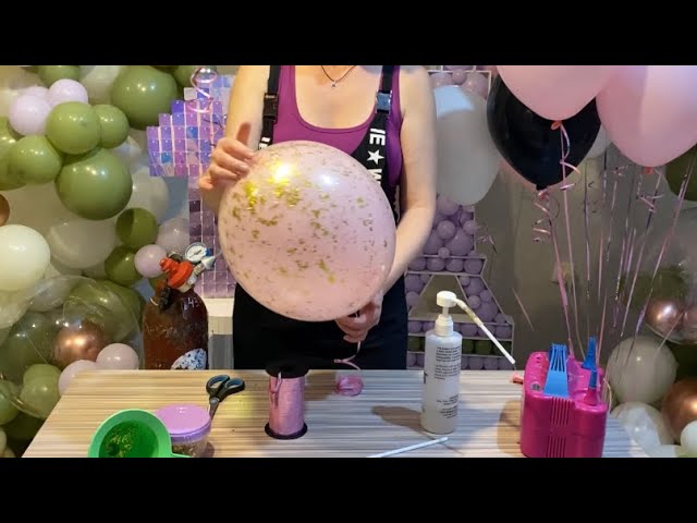 Can my new balloon machine fill double stuffed balloons? #balloondecor